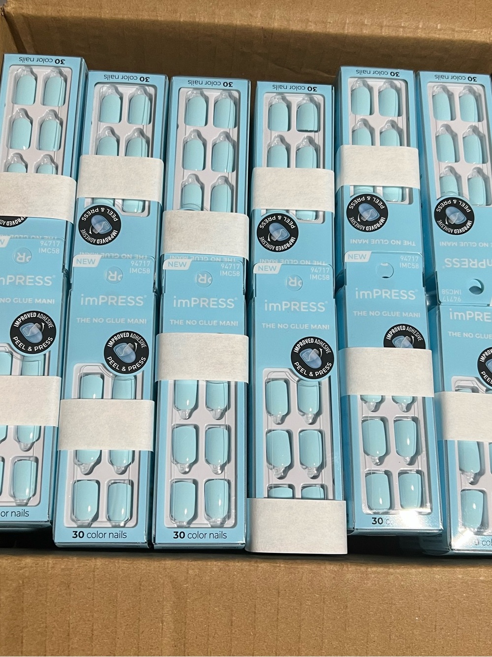 CASEPACK: 36pcs Impress Press-on Nails- Quench It